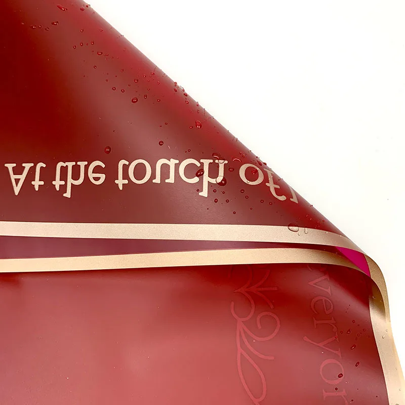 Korea Style Flower Bouquet Wrapping Paper Phnom Penh jelly film Florist Wrapping Paper