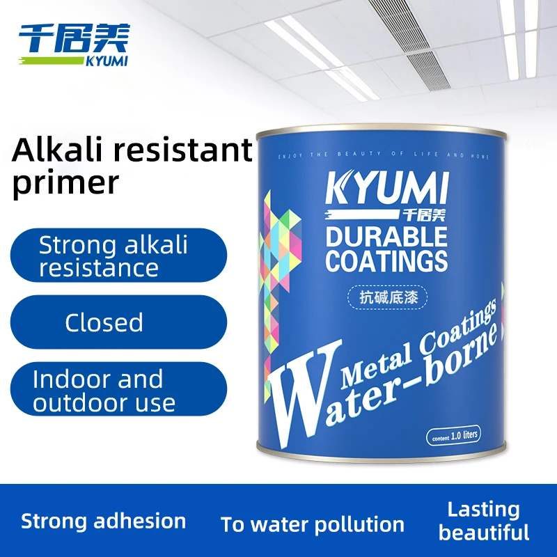 
Kyumi Waterborn Alkyd Resistance Interior Paint anti alkali exterior wall coatinfs alkyd resin paint under coatng paint 