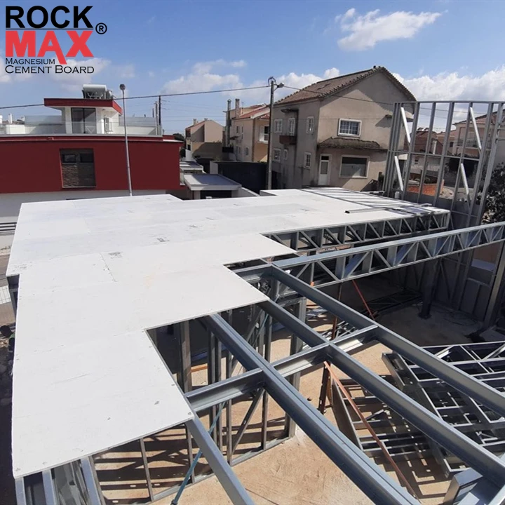 Fire rated A grey  fiberglass mgo board with high strength