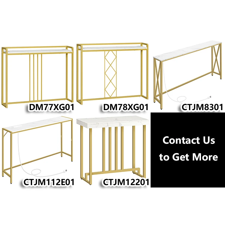 Wholesale Modern Console Table, HOOBRO Brand Luxury Sofa Table for Foyer Hallway Living Room, Modern Entryway table