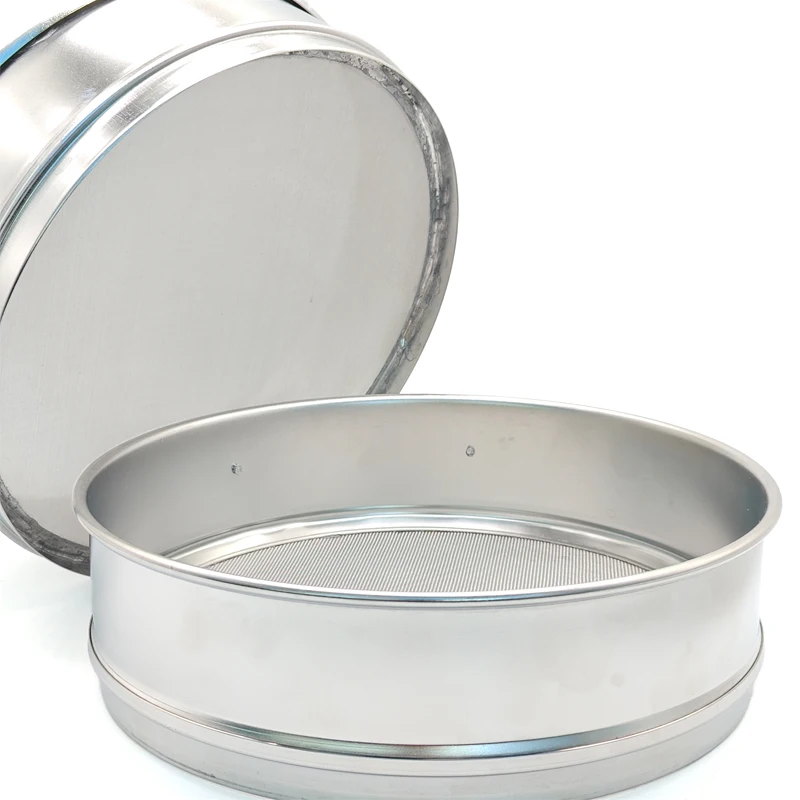 Высокотемпературное стойкое испытательное сито с 12500 микрон небольшое круглое экспериментальное для скрининга материалов мелкомасштабных проверок