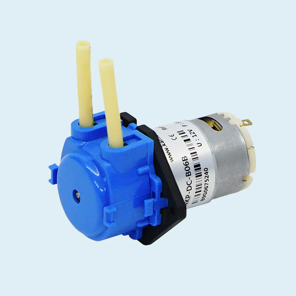 Kamoer NKP 6 12 24 volt tiny motor mini water suction oil liquid soap diy aquarium self priming peristaltic pump