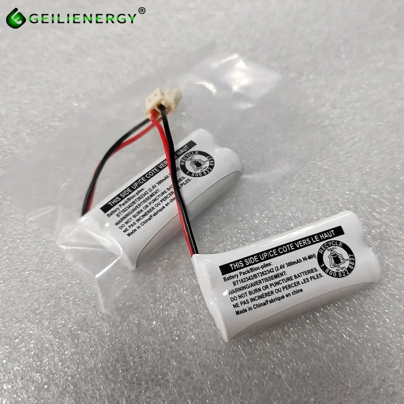 Cordless telephones batteries BT162342 bt183342 2.4v 300mah aaa nimh battery 1.2v rechargeable