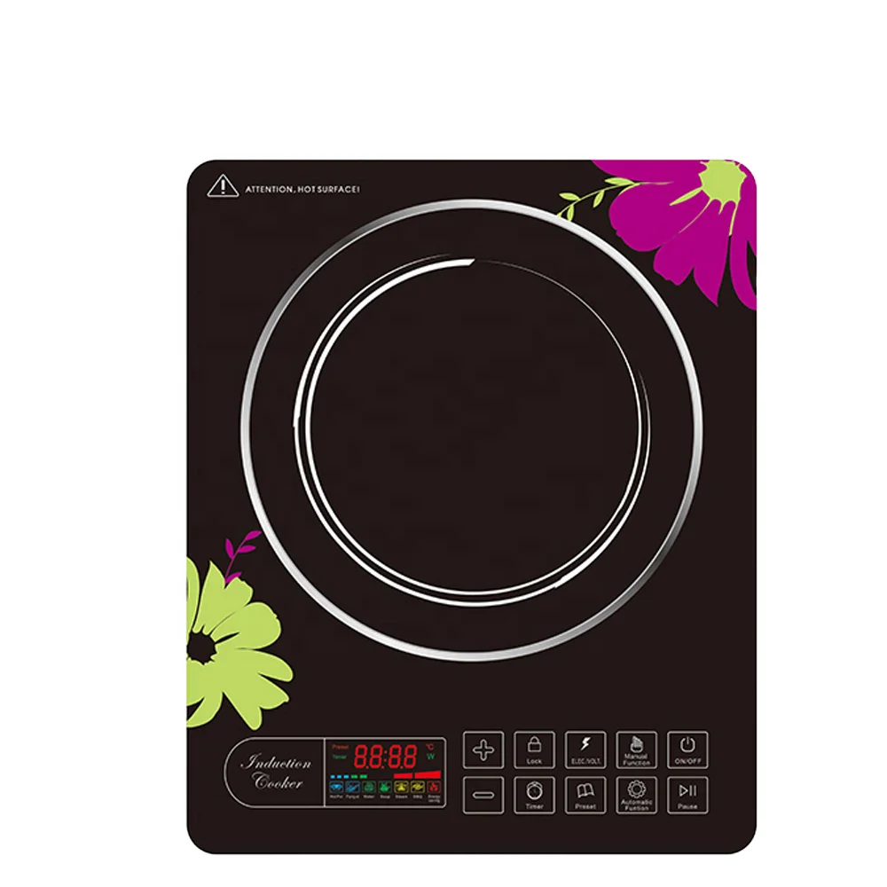 Induction Heating  2000watt Polished Single Induction Cooker