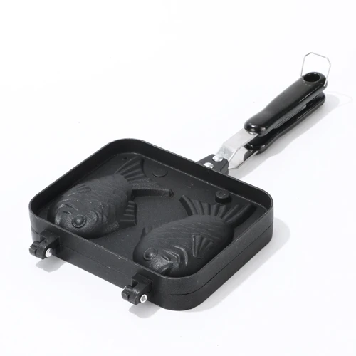Taiyaki Fish-shaped Cake Pan / Aluminum Double Sided Frying Pan