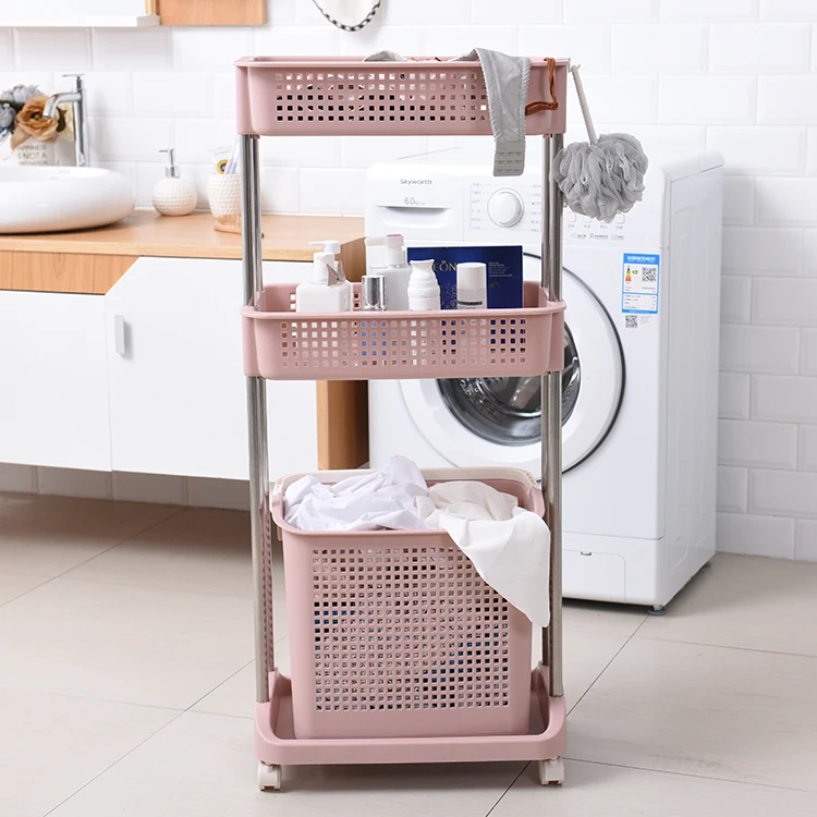 
Popular new production of classic rectangular laundry baskets, plastic dirty laundry baskets 