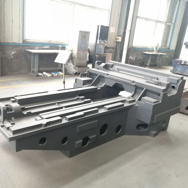 Weida foundry technology cast iron for lathe machine cnc machine