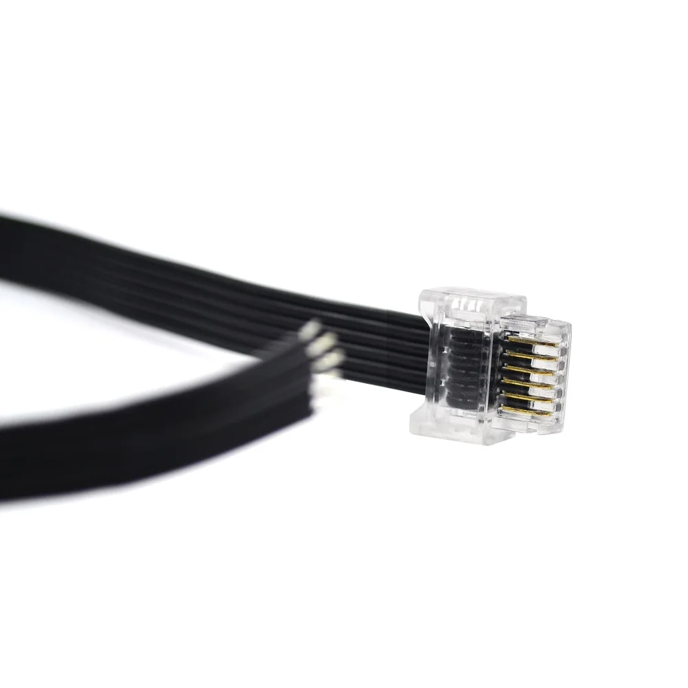 Mini DIY Le-go Toy RJ-12 6P6C Cable