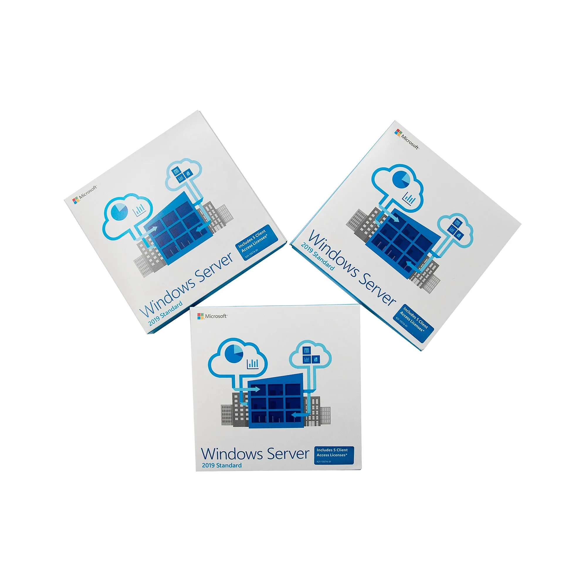
Microsoft hot sell software windows server standard 2019 DVD full box 