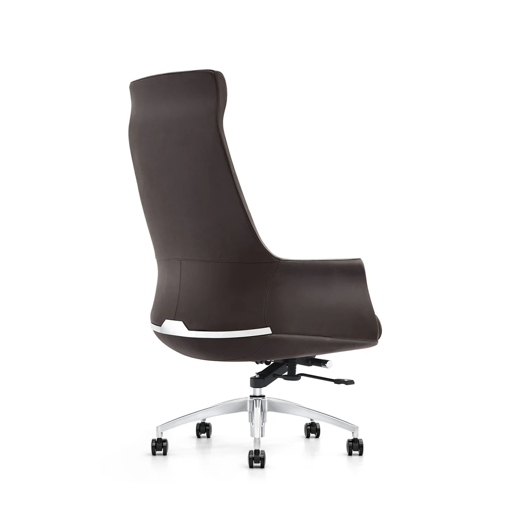 Boss ceo ergonomic Pu or genuine high back luxury executive leather office chair