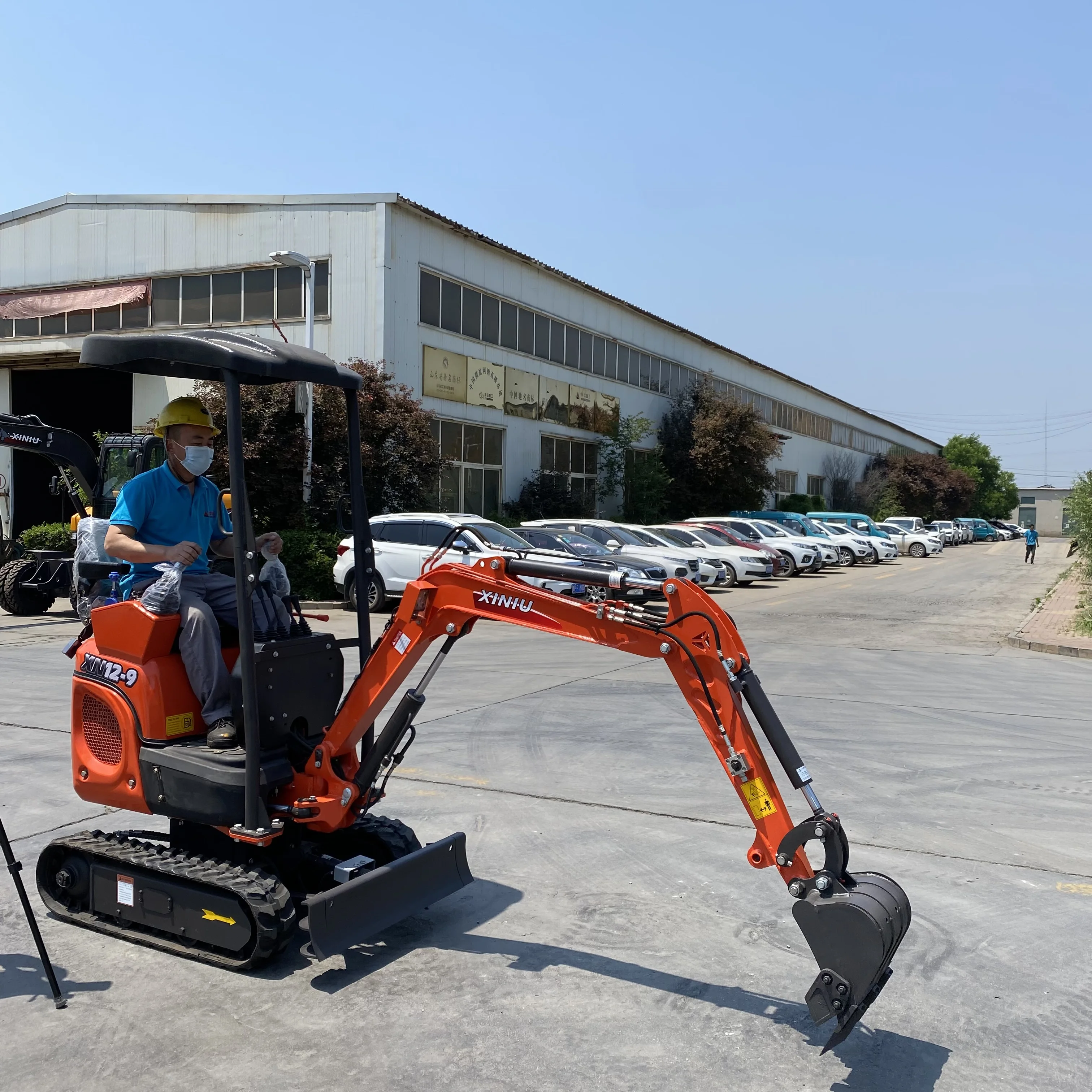 1200Kg Hydraulic Mini Excavator Mini Digger Bagger With Competitive Prices Meet CE/EPA/Euro 5 Emission