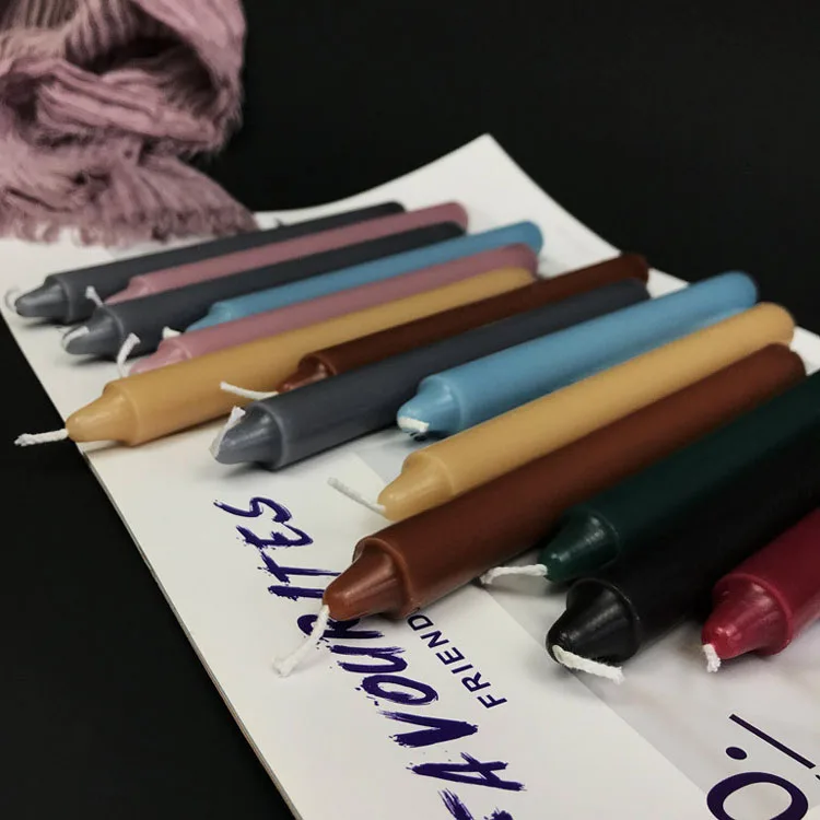 Candle Making Machine Paraffin Wax 10inch size Emergency stick candles for household dinner