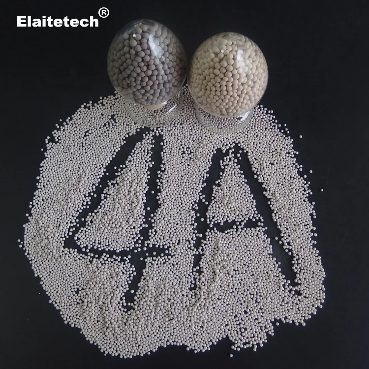 Desiccant and adsorbent zeolite 4A molecular sieve drying agent beads and pellets for dehydration