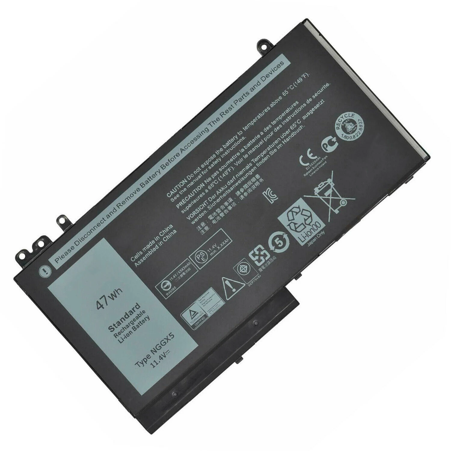 NGGX5 батарея для ноутбука Dell E5250 E5470 E5270 E5570 JY8D6 954DF 0RDRH9 0JY8D6