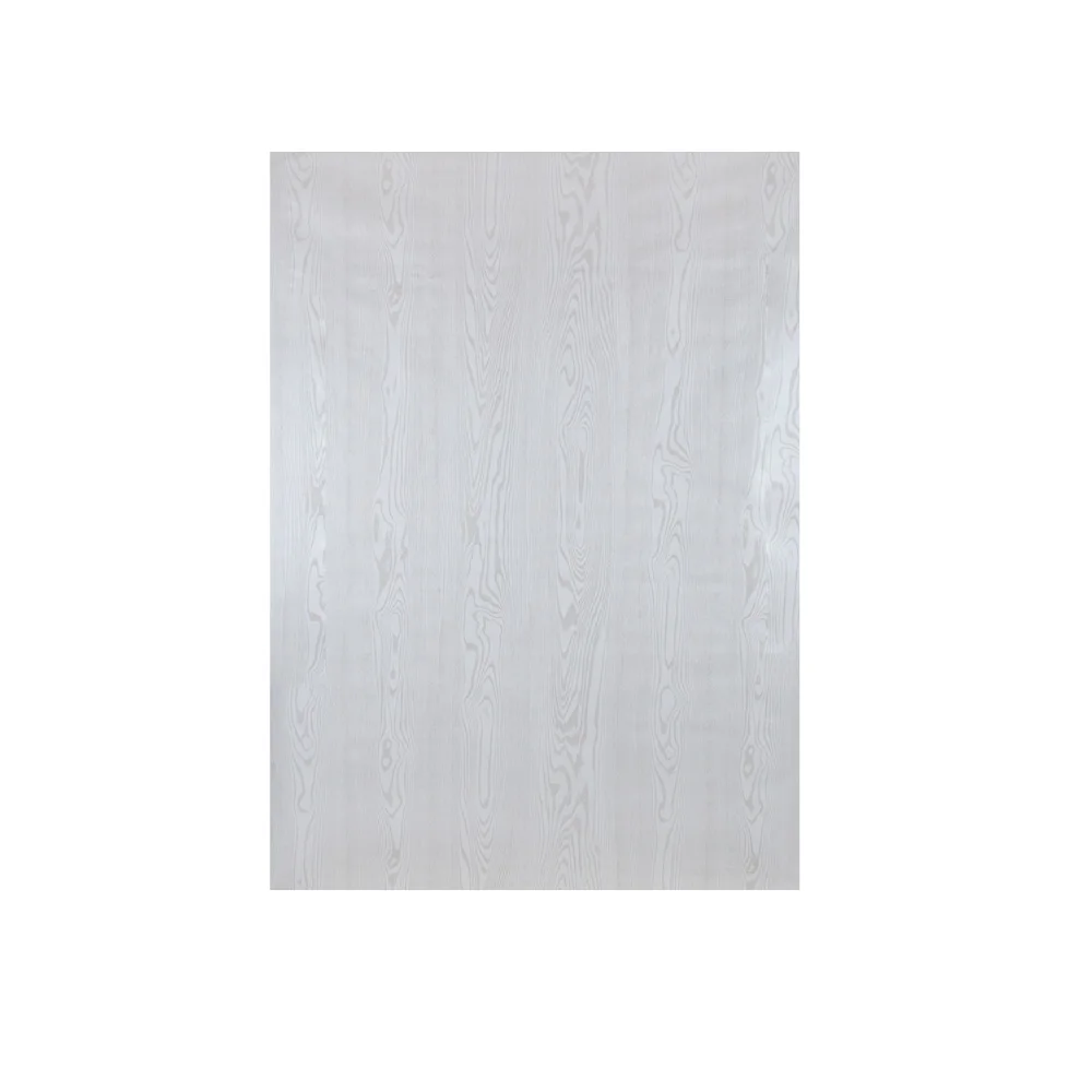 PVC Self-Adhesive Wallpaper Premium White  Modern Wood Grain Contact Paper for plastic flooring