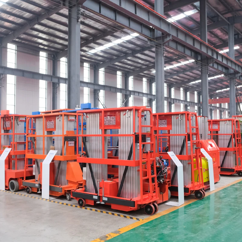 SHANDING Manufacturer Hydraulic Lifting Platform Truck Electric Lift Work Platform