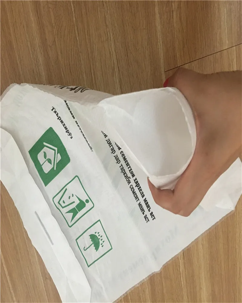 A.D. Starlinger block bottom flap cement bag offset printing