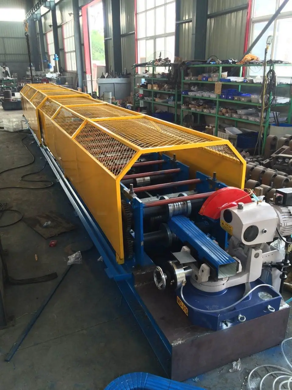 Rain downspout /Drain Pipe Roll Forming Machine square downspout machine