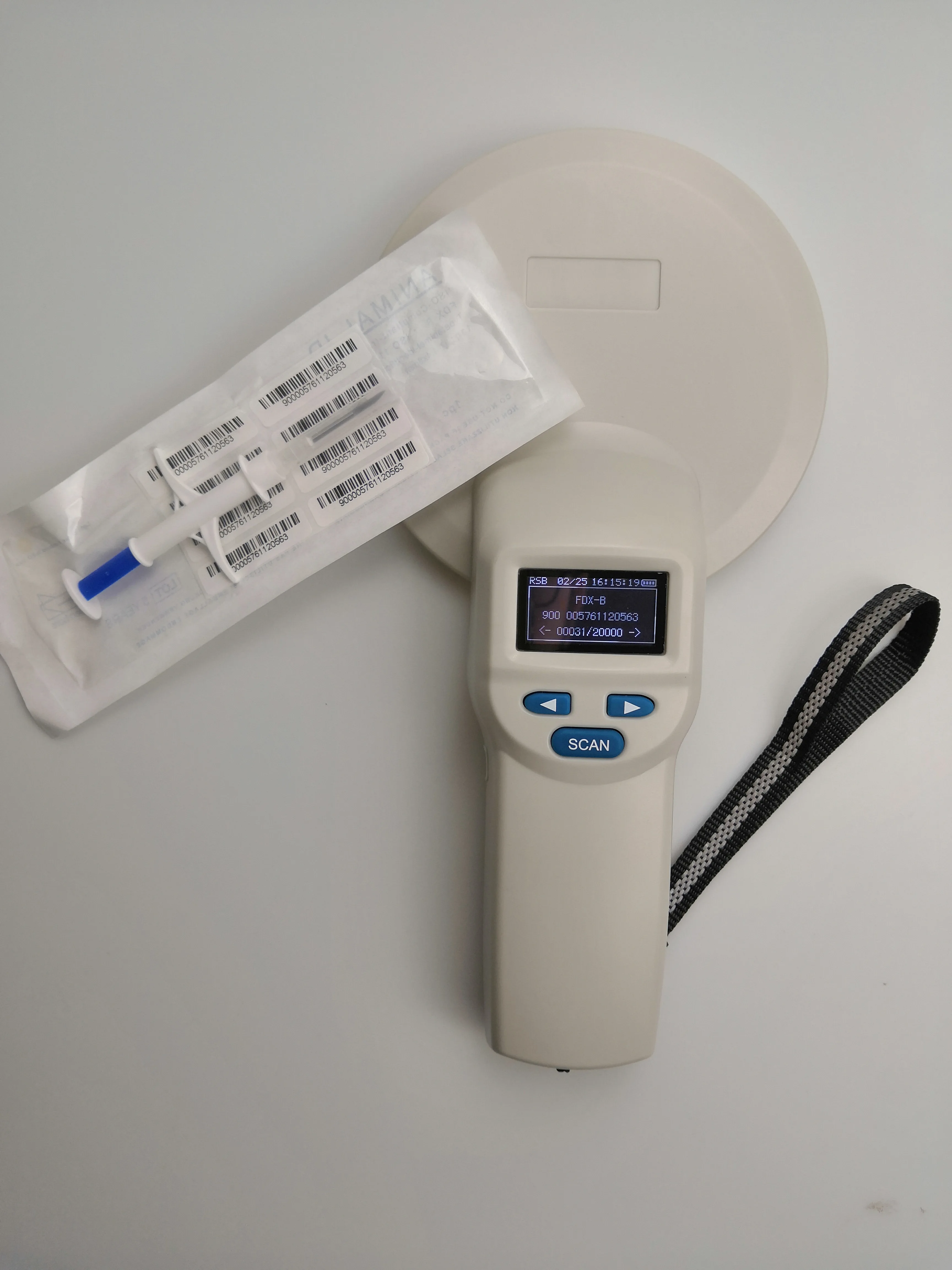 134.2khz rfid fdx-b Reader Writer Long Range Handheld Portable Passive Usb Cattle Microchip Reader Scanner