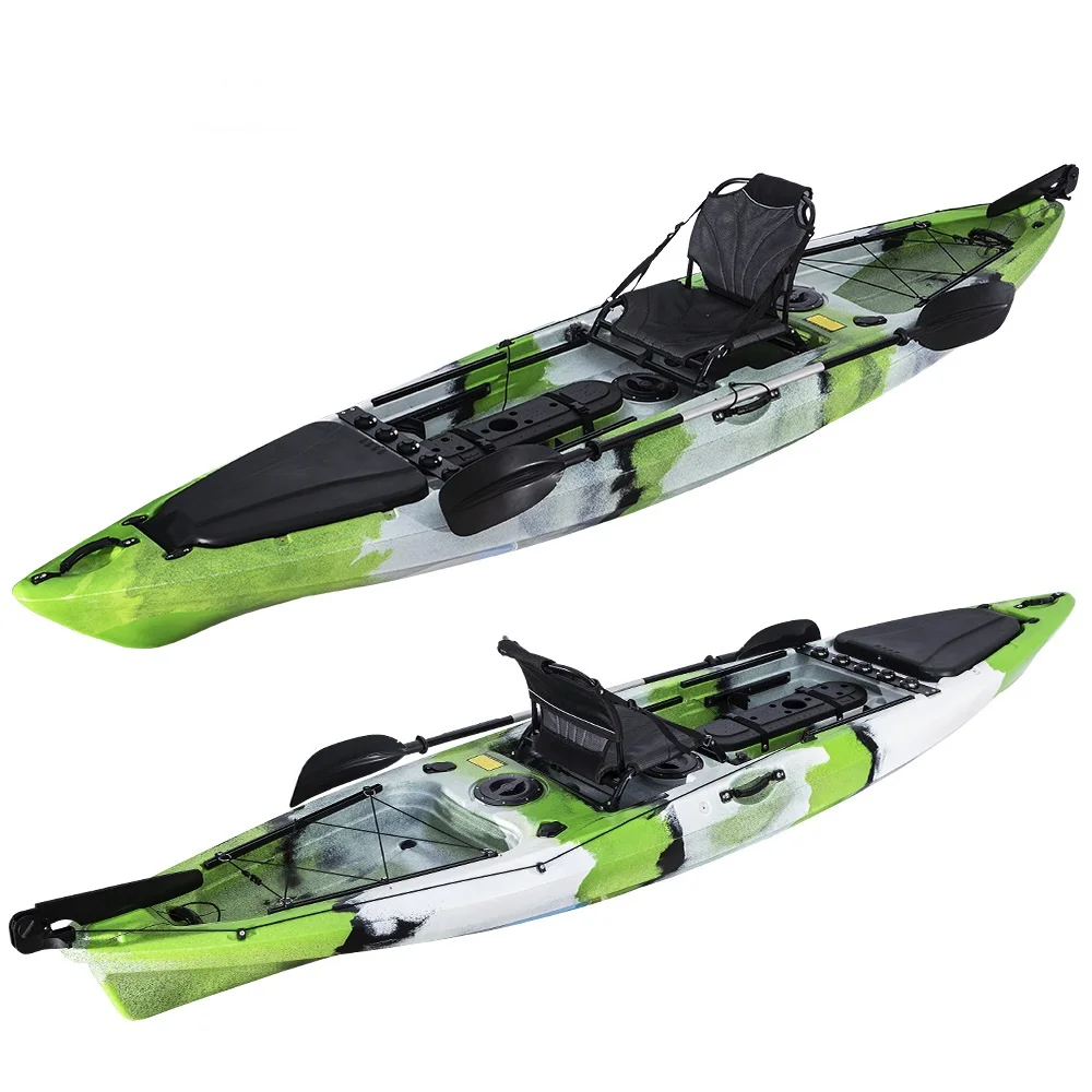 Professional Single Seat Fishing Kayak Pedal Drive single person fishing kayak fishing canoe boat