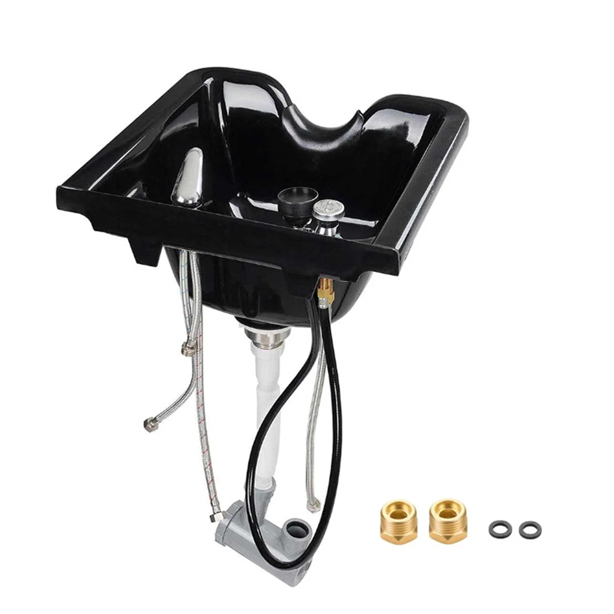 hot sale hair wash shampoo basin Ceramic shampoo bowl sinks hairdressing salon wash basins with factory prices