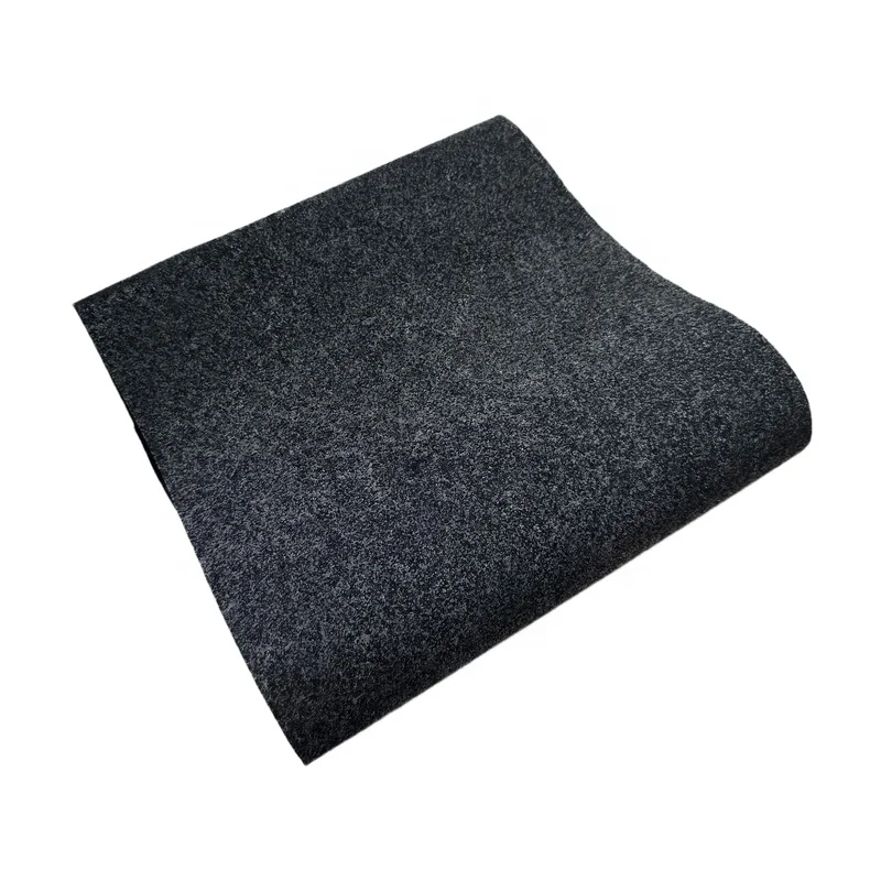 Fire-retardant water-repellent oil-repellent powder compound non-woven automotive interior sound-absorbing cover accessories