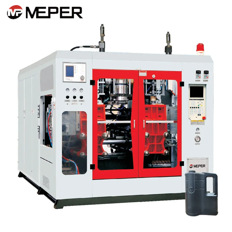 High speed small multi layer extrusion blow molding machine process