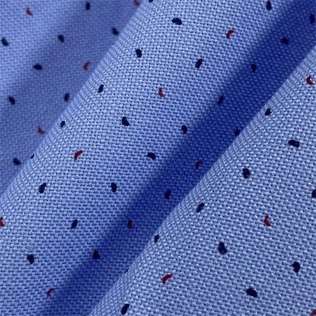 100%cotton reactive yarn dyed oxford men shirts woven fabric