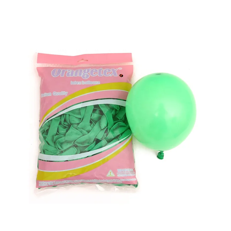 Factory price new fashion party decoration latex punch balloons  5 inch pastel yellow balloons 200pcs package