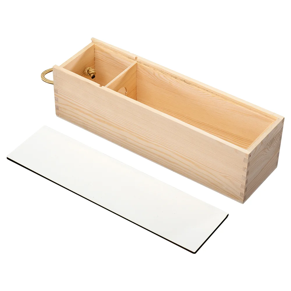 Рубисаб MDF заготовки подарок сублимационная коробка для вина деревянная жесткая доска