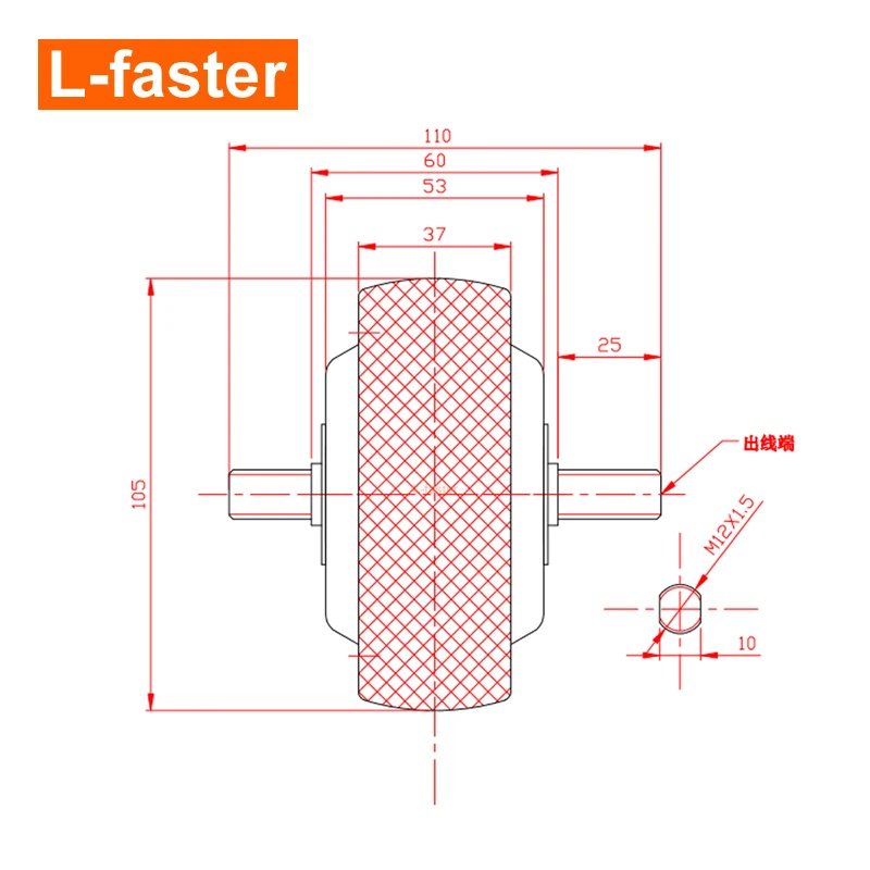24V/36V 200W 4 Inch Brushless Hub Motor For Electric Mini Scooter
