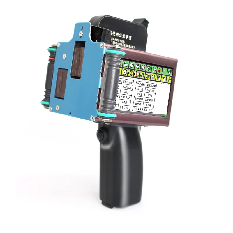 Lianjun Factory Price Industrial Intelligent Handheld Inkjet Wood Carton Box Printer Handheld Inject Printer