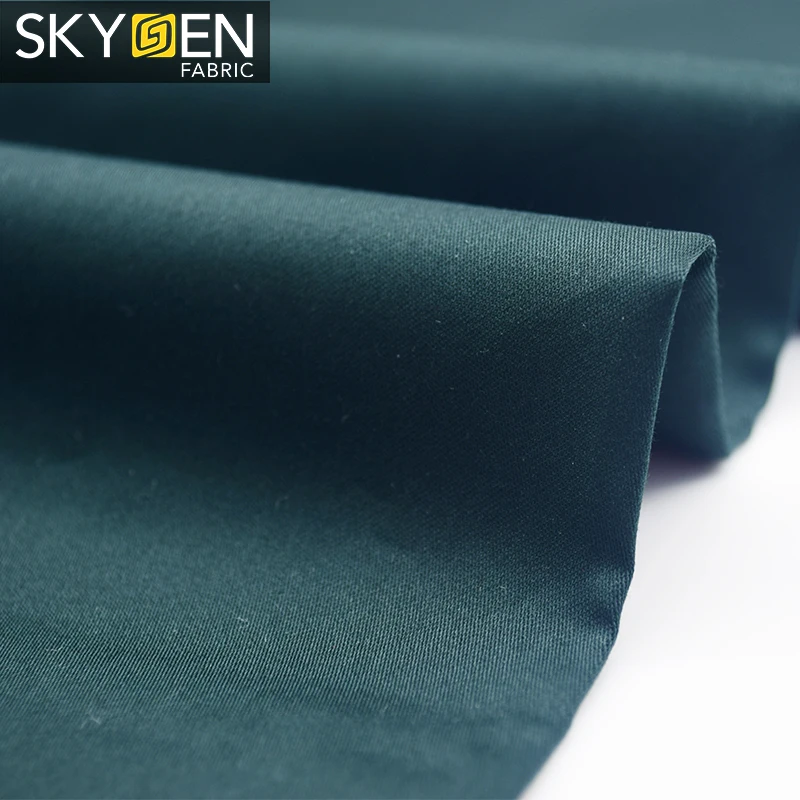 Wholesale telas garment raw material manufacturing supplier polyester cotton textile fabric for clothing