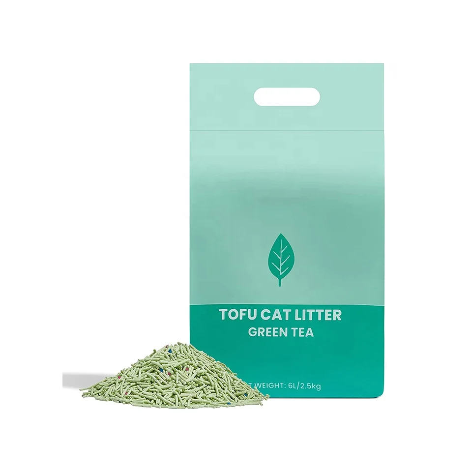 Manufacturer Price Natural Eco Friendly Flushable Fast Clumping Easy Scoop Soy Corn Tofu Cat Litter