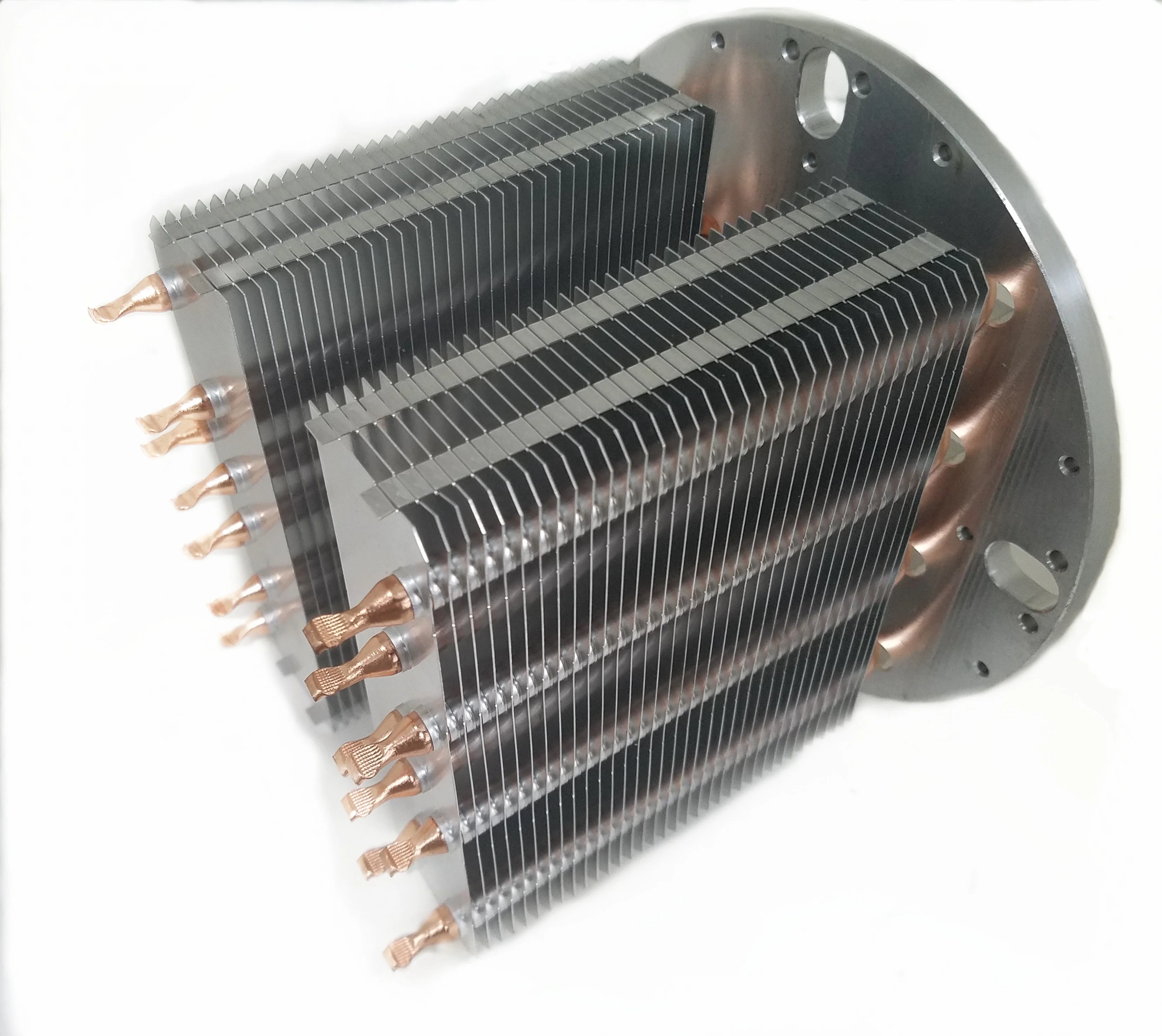 300W Round LED Lighting Heatsink with Heatpipes