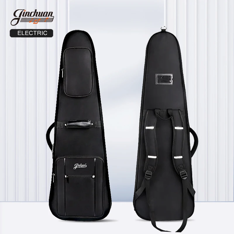 Hot Selling Portable Musical Instrument Performance Bass Guitar Case  Electric Guitar Case