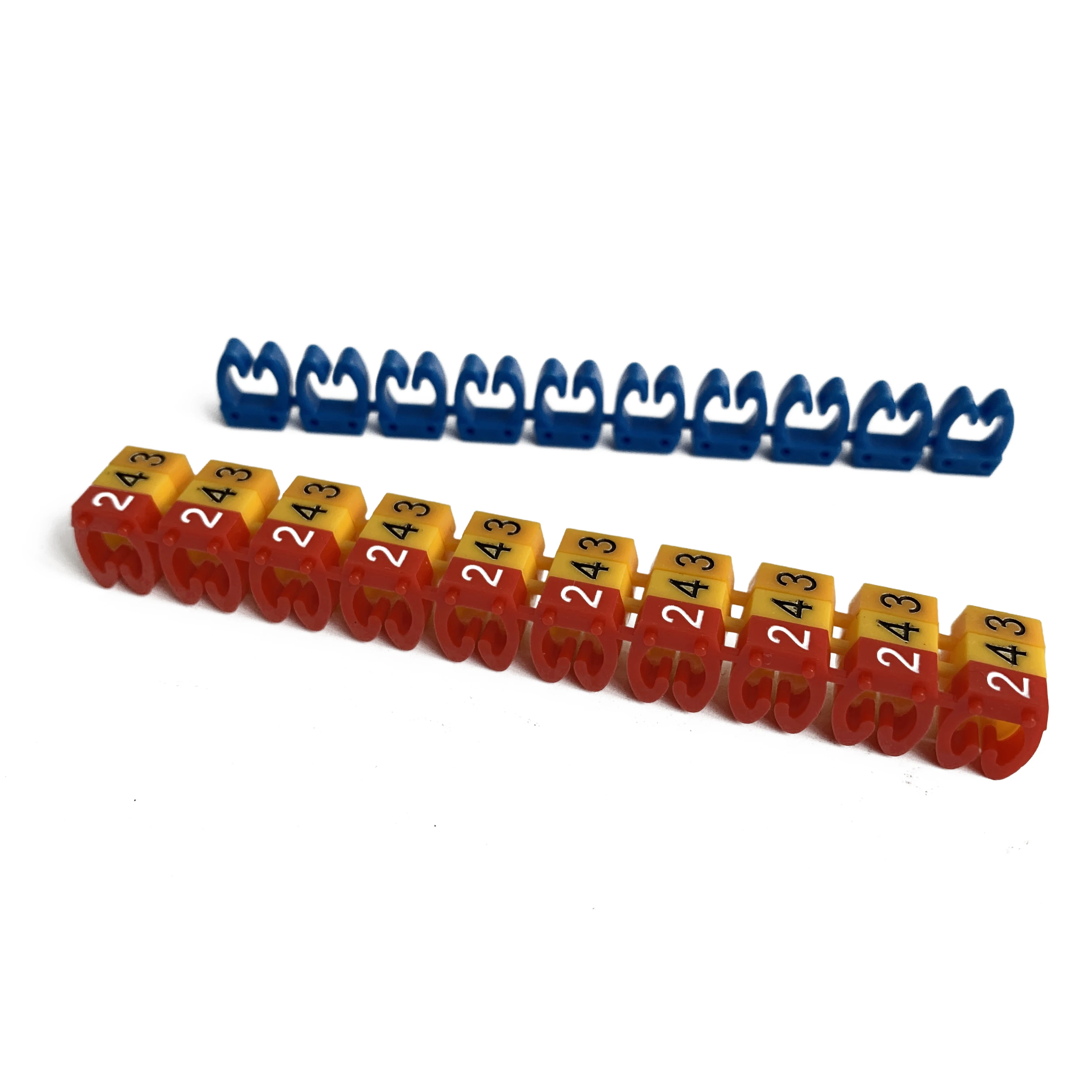 M Type Cable Tie Marker Tag Tube Sleeve