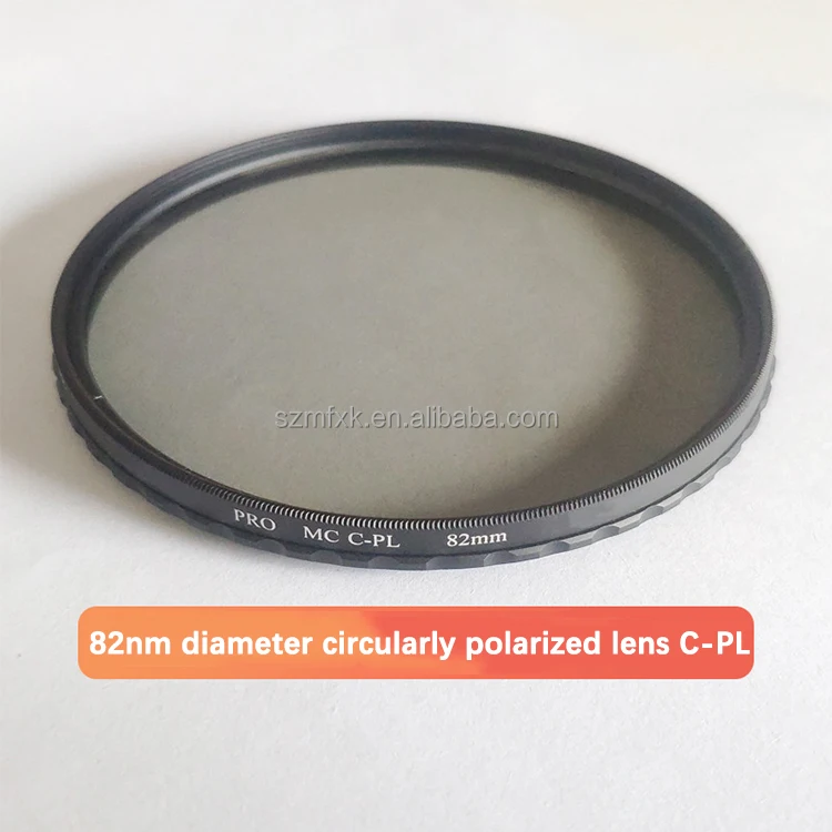 CPL filter camera size and shape can be customized as needed cpl filter projector or circular polarized filter