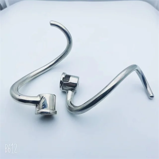 10l Cream Cake Mixer Spare Parts Accessories Spiral Mixers 304ss Dough Hook