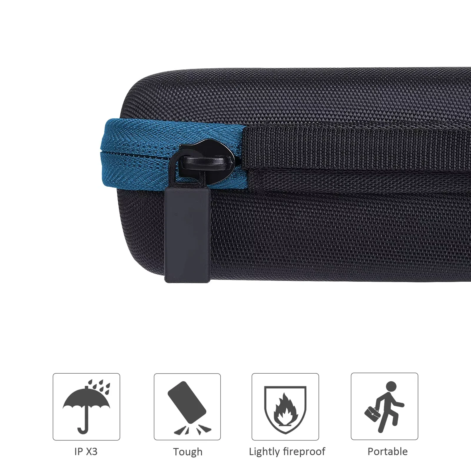 Portable Speaker Carry Storage Case Stylish Bag Style Dustproof Shockproof Features Made EVA Leather PU Nylon Oxford Material