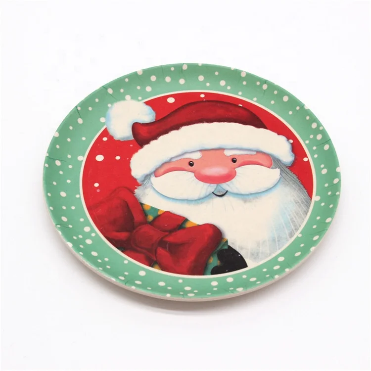 Disposable Party One Time Use Dishes Plastic Blister Dinner entree Plates and dishes for picnic Customize Pattern Food