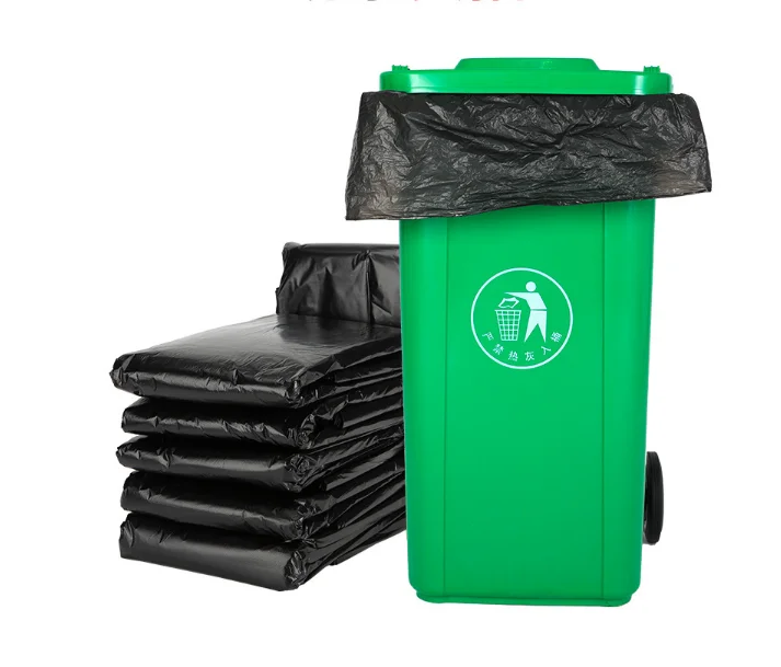 32 42 Gallons Extra Large Heavy Duty Trash Can Liners Contractor Clean Up Bags Recycled Plastic Bags Trash