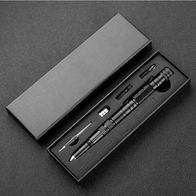 Тактическая ручка профессиональная ручка для самообороны аварийный стеклянный выключатель ручка Вольфрамовая сталь пишущий инструмент