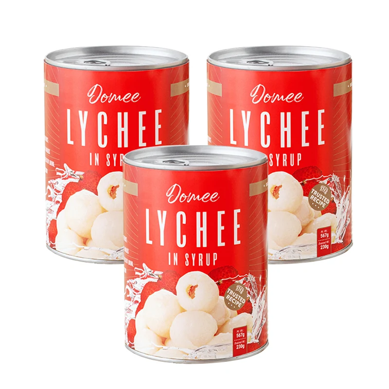 Factory Price Super Tasty And Fresh Vietnam OEM Canned Lychee In Syrup Canned Fruit Lychee