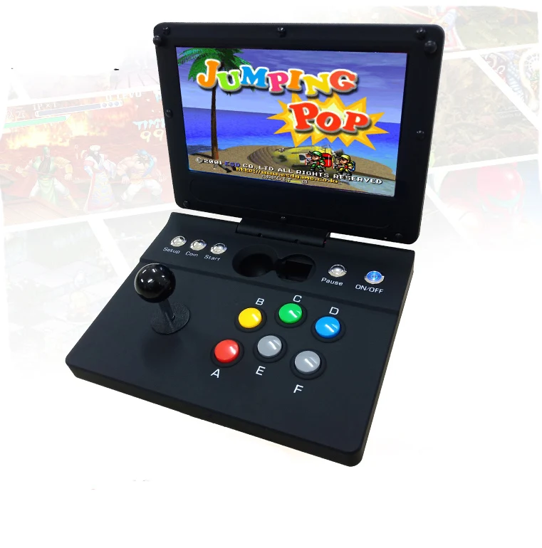 Pandora Box CX 2800 in 1 Clamshell mini arcade bartop 10.1 inches display Can save game Support add game usb gamepad 3D tekken