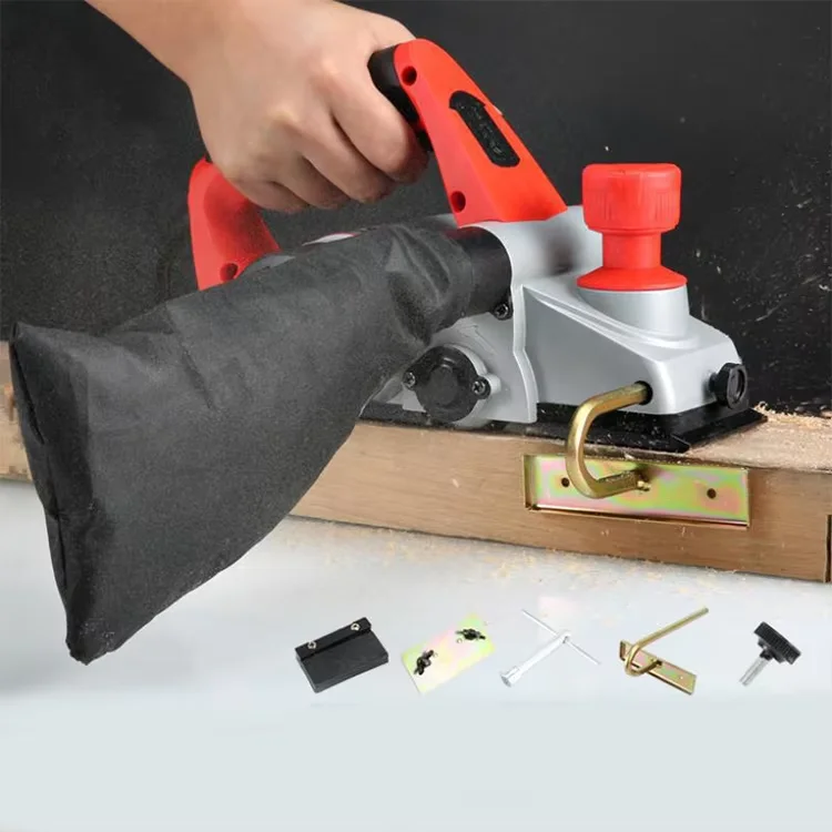 Hot Sale Portable Electric Planer Gauge Machine Hand Thicknesser Cutting Portable Woodworking Planer Home Woodworking Projects