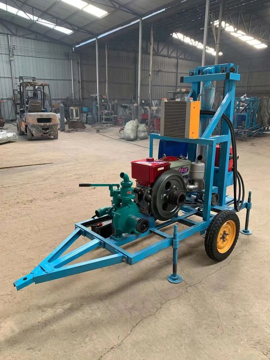 Small Water Well Drilling Rig 200m Borehole Drilling Machine Price