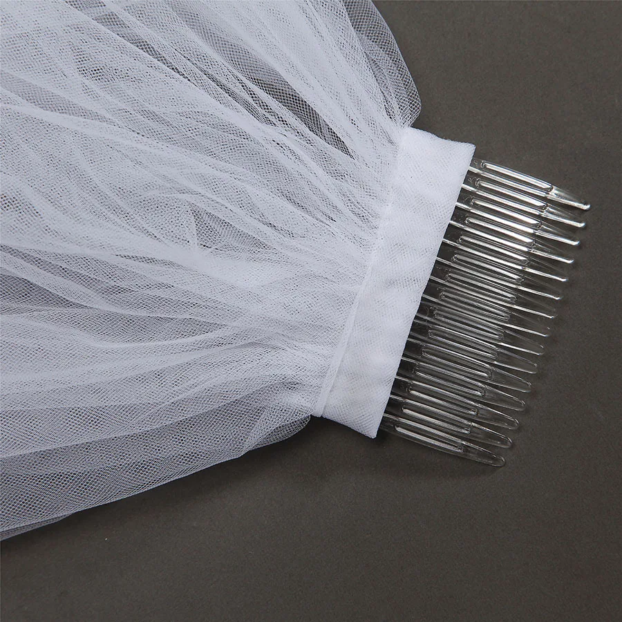 
2 Tier Cathedral length Veils Lace Long Veils 3m Wedding Veils 