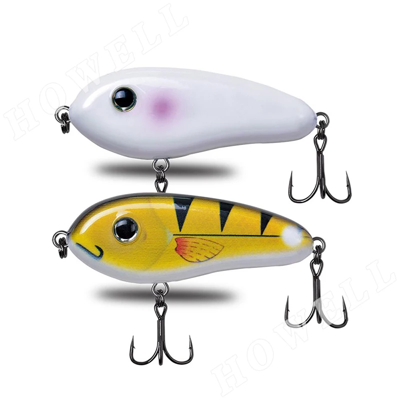 tremor sinking pencil fishing bait 60mm 85mm 95mm 115mm 3D Printing realistic pike lure