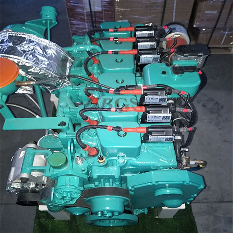 5.9L 60-150kwe уральный газовый двигатель для резервного оборудования и нефтяных месторождений 6BT 5